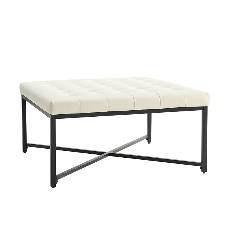 Modern Industrial Waterproof Coffee Table - Durable & Stylish for Living Room, Office, or Outdoor Use