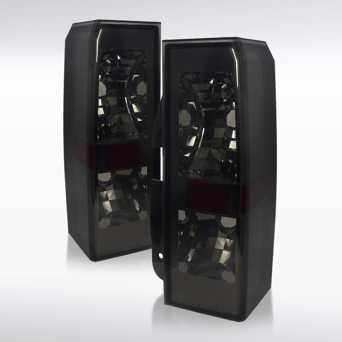 AUTOZENSATION Smoke Lens Tail Lights for 2005-2010 Hummer H3 - Left & Right Pair Assembly - Upgrade Your Vehicle's Style & Safety for Night Driving & Off-Road Adventures