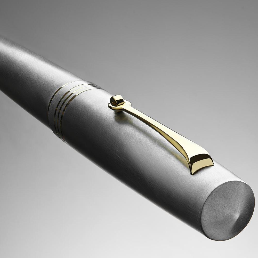 Leonardo Fountain Pen Momento Zero Limited Edition 2025 - Premium Stainless Steel & Alumina Nib - Perfect for Calligraphy, Writing & Collecting - Elegant Gift for Pen Enthusiasts