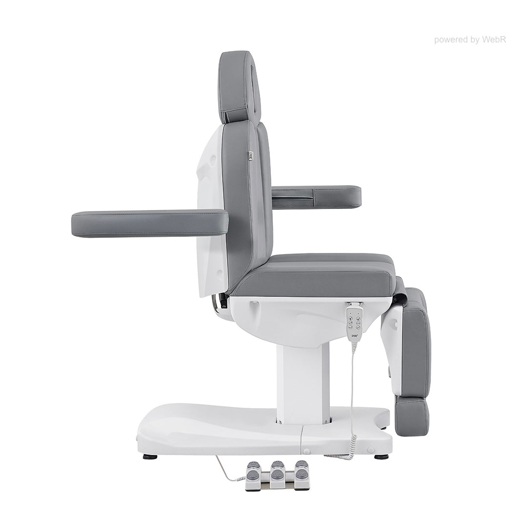 Professional Electric Esthetician Chair with 3 Motors - Adjustable Facial Spa Bed for Beauty Salon, Tattoo & Massage Therapy - Perfect for Eyebrow Microblading, Lash Extensions & Skin Treatments