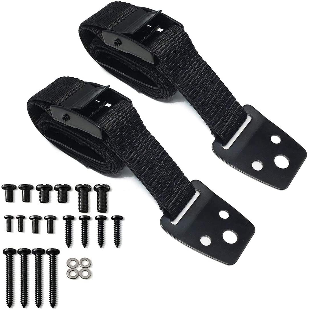 Heavy Duty TV & Furniture Safety Straps - Anti Tip Straps for Baby Proofing, Earthquake Protection & Wall Anchoring - Adjustable & Secure (Pack of 2) - Perfect for Living Rooms, Nurseries & Home Safety