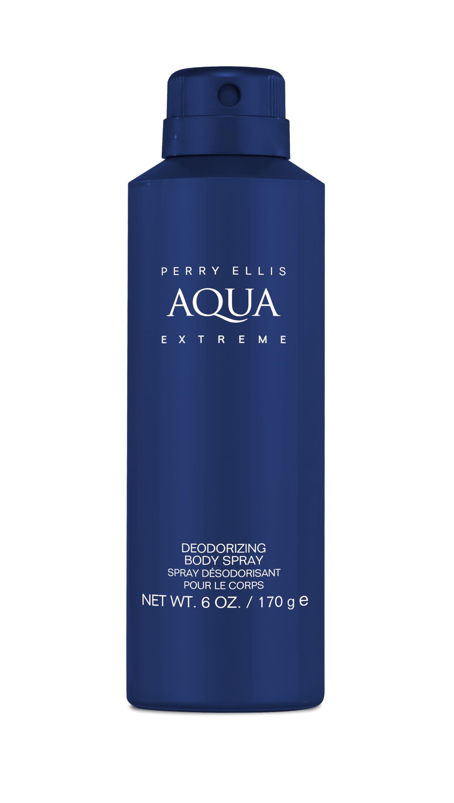 Perry Ellis Aqua Extreme 6 oz Body Spray for Men - Fresh Aquatic Cologne Fragrance | Gym, Work & Everyday Use