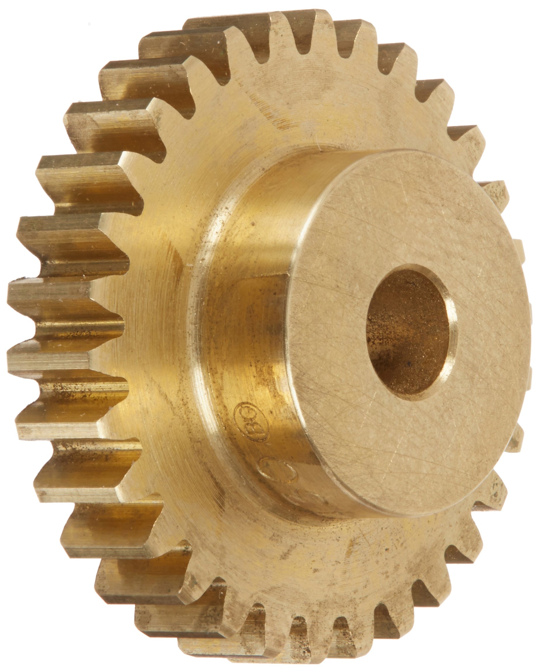 Y2484 Brass Spur Gear - 24 Pitch, 0.375