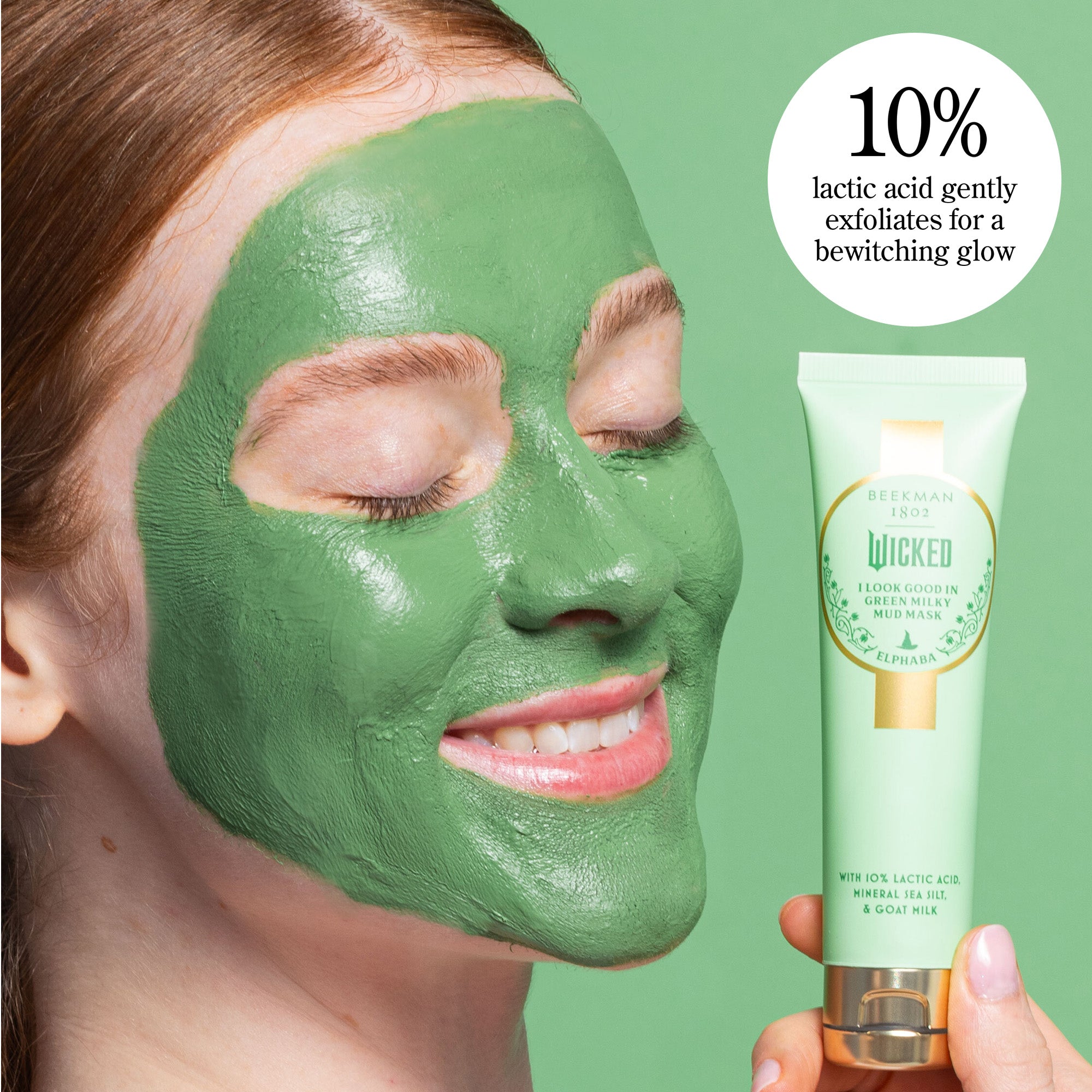 Beekman 1802 X Wicked Beauty Box - Premium Skincare Gift Set for Women | Hydrating Face Cream, Cleanser & Serum | Perfect for Spa Day, Self-Care & Birthday Gifts
