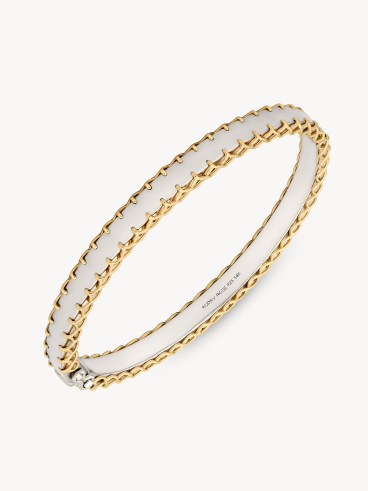 Trendy Mixed Metal Stitched Bracelet for Women - Fashion Jewelry Gift for Her - Perfect for Casual Wear, Office & Date Night