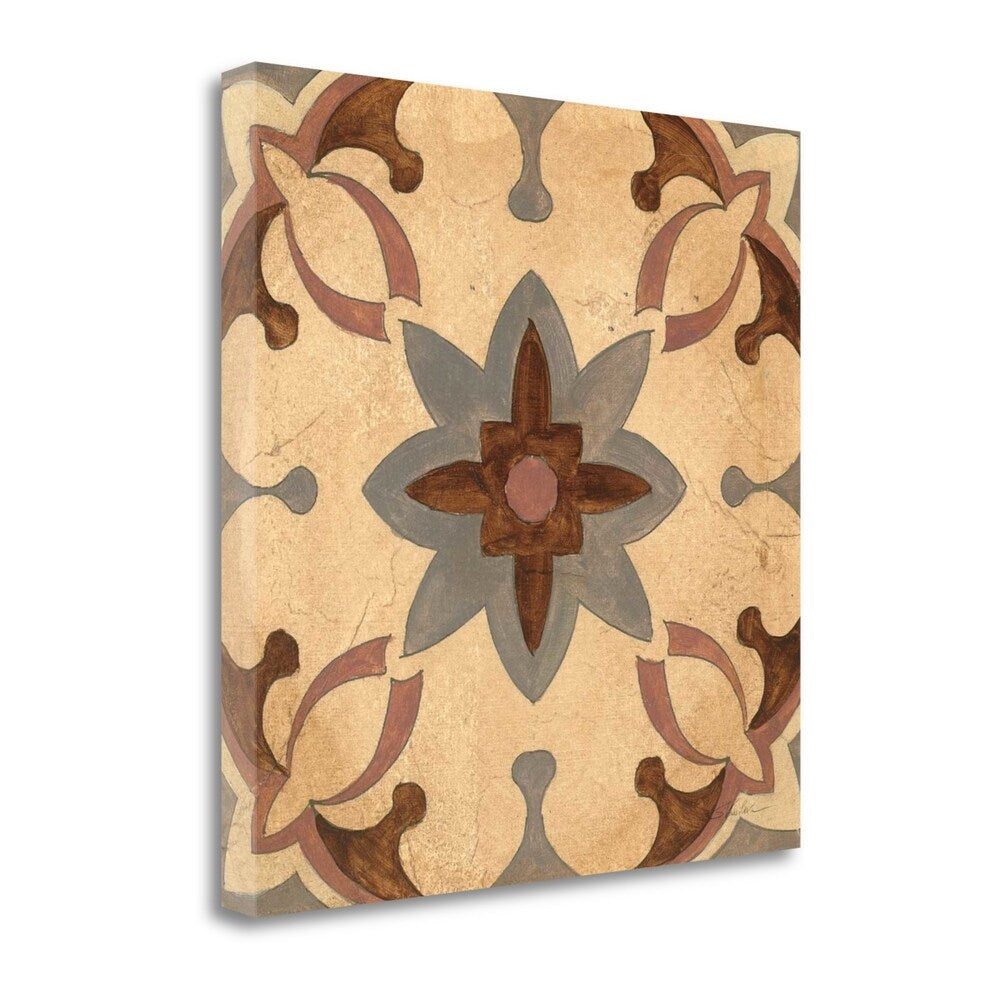 Silvia Vassileva Andalucia Tiles D Color Giclee Art Print on Gallery Wrap Canvas - Perfect for Home Decor, Living Room & Office Wall Art