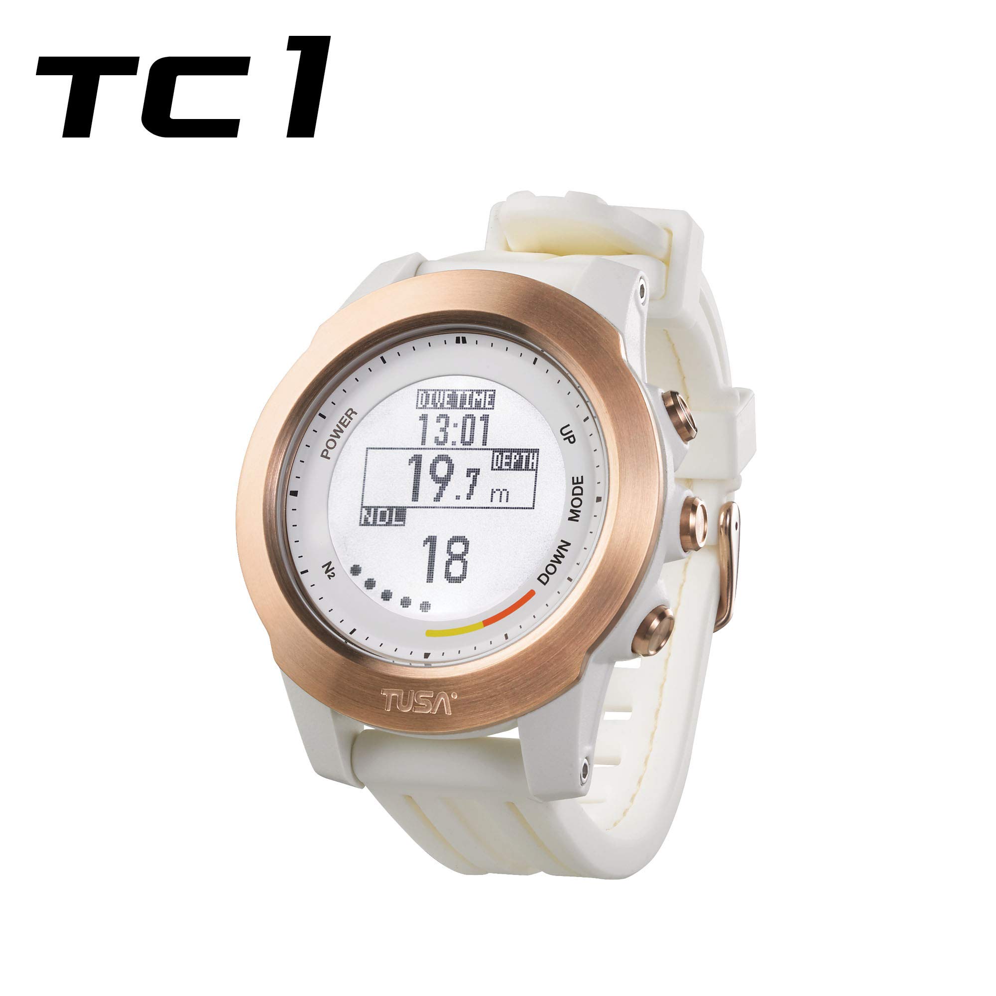 TUSA TC1 Wrist Computer - Professional Dive Computer for Scuba Diving, Snorkeling & Water Sports | Depth Gauge, Thermometer & Digital Display