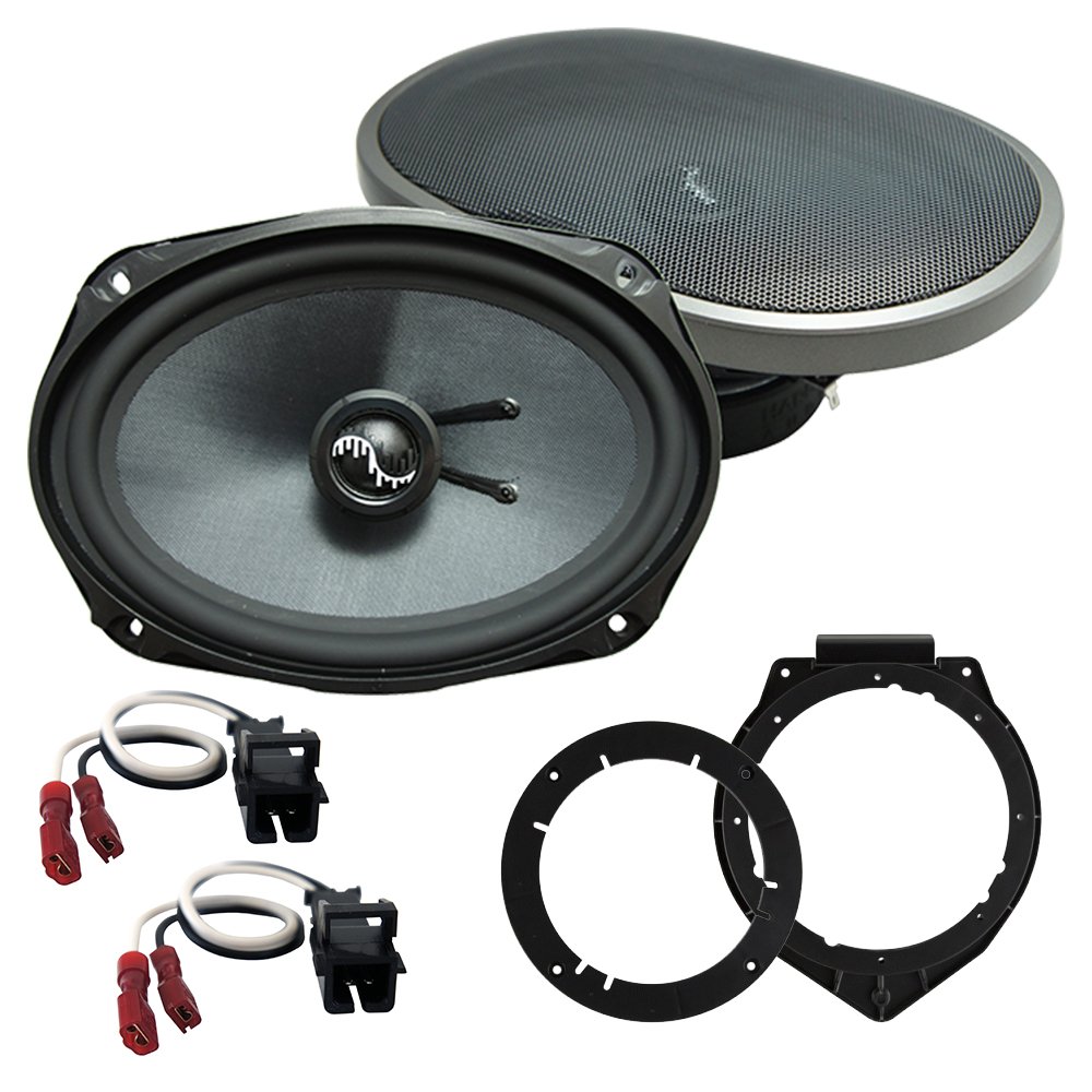 Premium Harmony HA-C69 Rear Deck Replacement Speakers for Chevy HHR 2006-2012 | High-Quality Audio Upgrade | Perfect for Car Stereo Enhancement & Road Trips