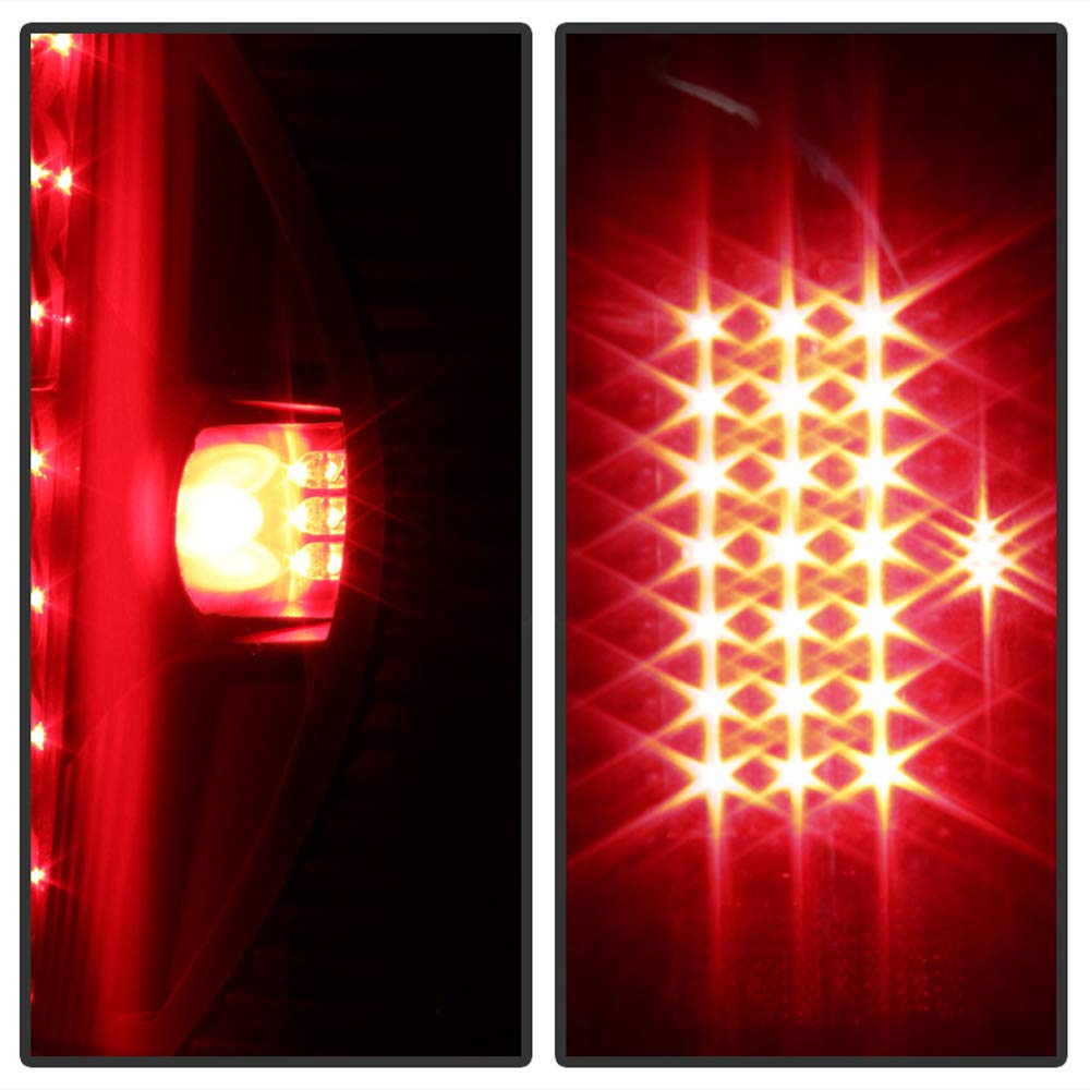 ACANII LED Tail Lights Brake Lamps for 1997-2003 Ford F150 & 1999-2007 F250 F350 Super Duty Trucks - Black Smoke Lens - Enhanced Visibility & Style for Night Driving & Off-Road Adventures