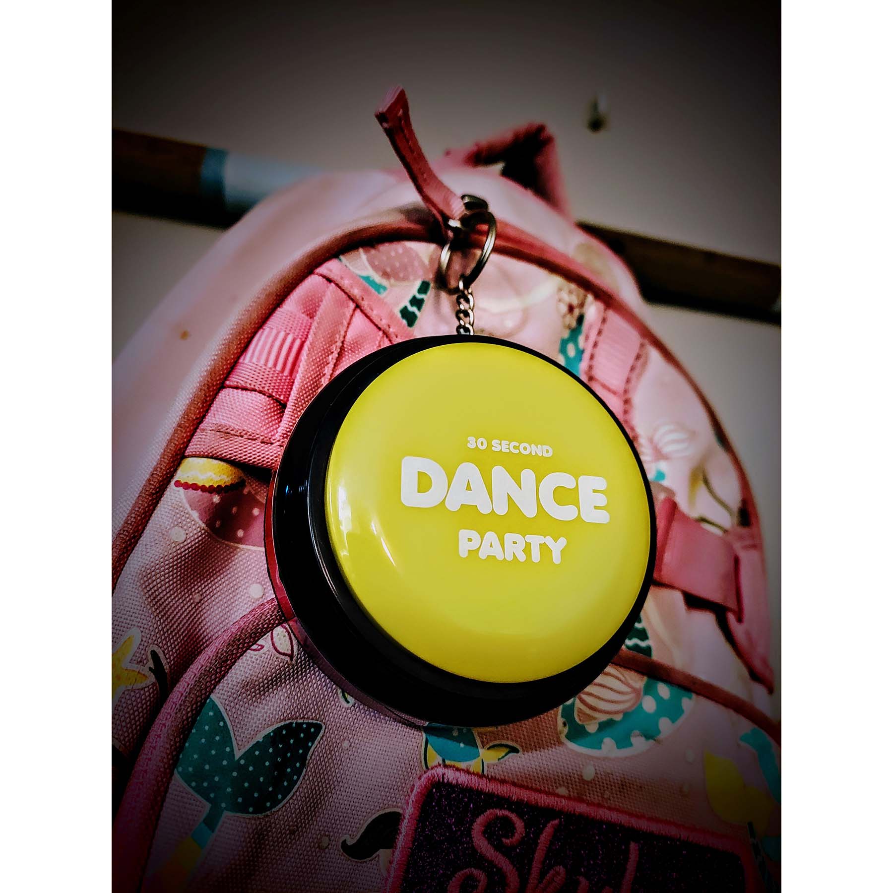 Bitty 30 Second Dance Party Button - Instant Fun Portable Music Button for Office, Classroom & Parties - Perfect Stress Reliever & Mood Booster