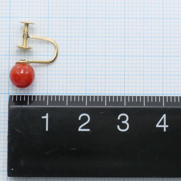 18K Yellow Gold Coral Earrings for Women - Handmade Luxury Dangle Earrings - Perfect for Weddings, Parties & Special Occasions