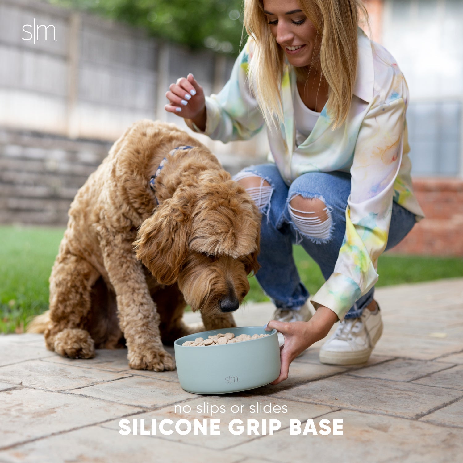 Premium Stainless Steel Bentley Pet Bowl - Non-Slip Raised Dog & Cat Food Dish with Anti-Spill Design - Perfect for Home, Travel & Outdoor Use