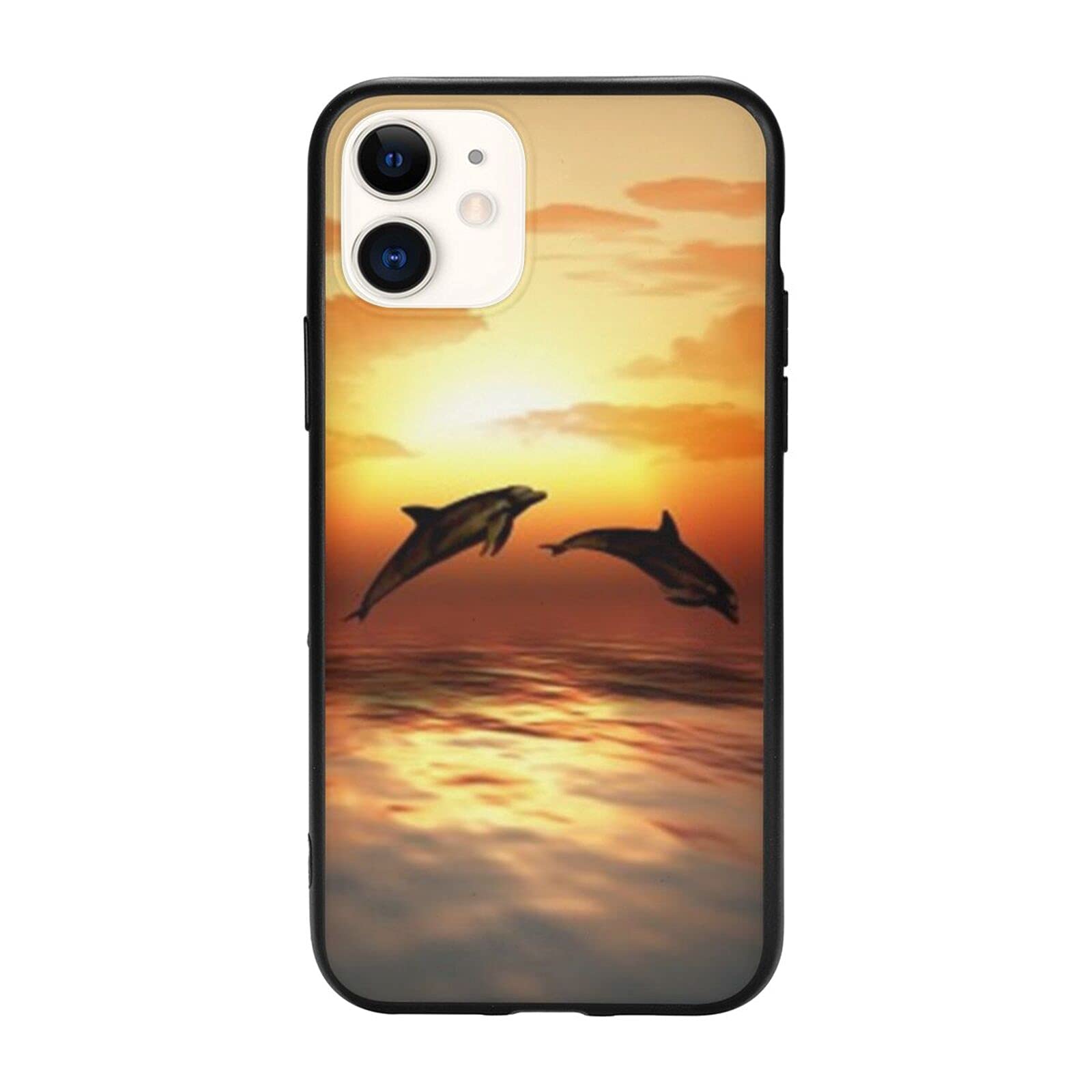 **Cute Dolphin Pattern iPhone 11 Pro Max Case – Fashion Sea Animals Soft TPU Silicone Phone Cover for iPhone 11 Pro Max (6.5 Inch) – Full Body Protection for Women & Men – Perfect for Beach, Travel & Everyday Use**