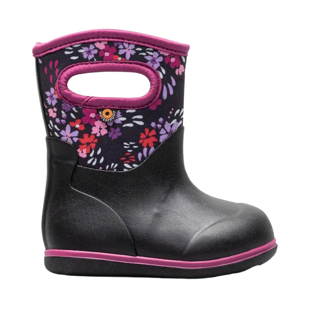 BOGS Baby Classic Toddler Rain Boots - Waterproof Kids Rain Shoes for Boys & Girls - Perfect for Outdoor Play, Puddles, and Wet Weather