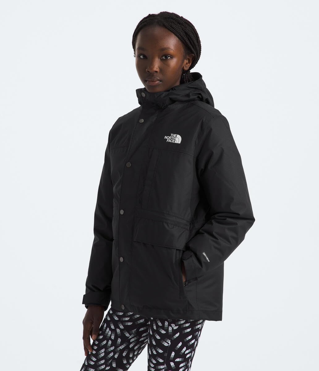 THE NORTH FACE Teen North Down Triclimate Jacket - Waterproof Windproof Winter Coat for Boys & Girls - Perfect for Hiking, Skiing & Outdoor Adventures