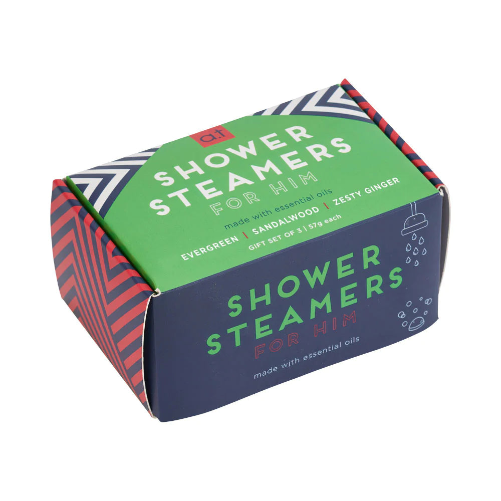 Annabel Trends Aromatherapy Shower Steamer Gift Set - 6 Pack Forest Scented Bath Bombs for Relaxation & Stress Relief, Perfect Spa Gift for Women & Self Care Lovers