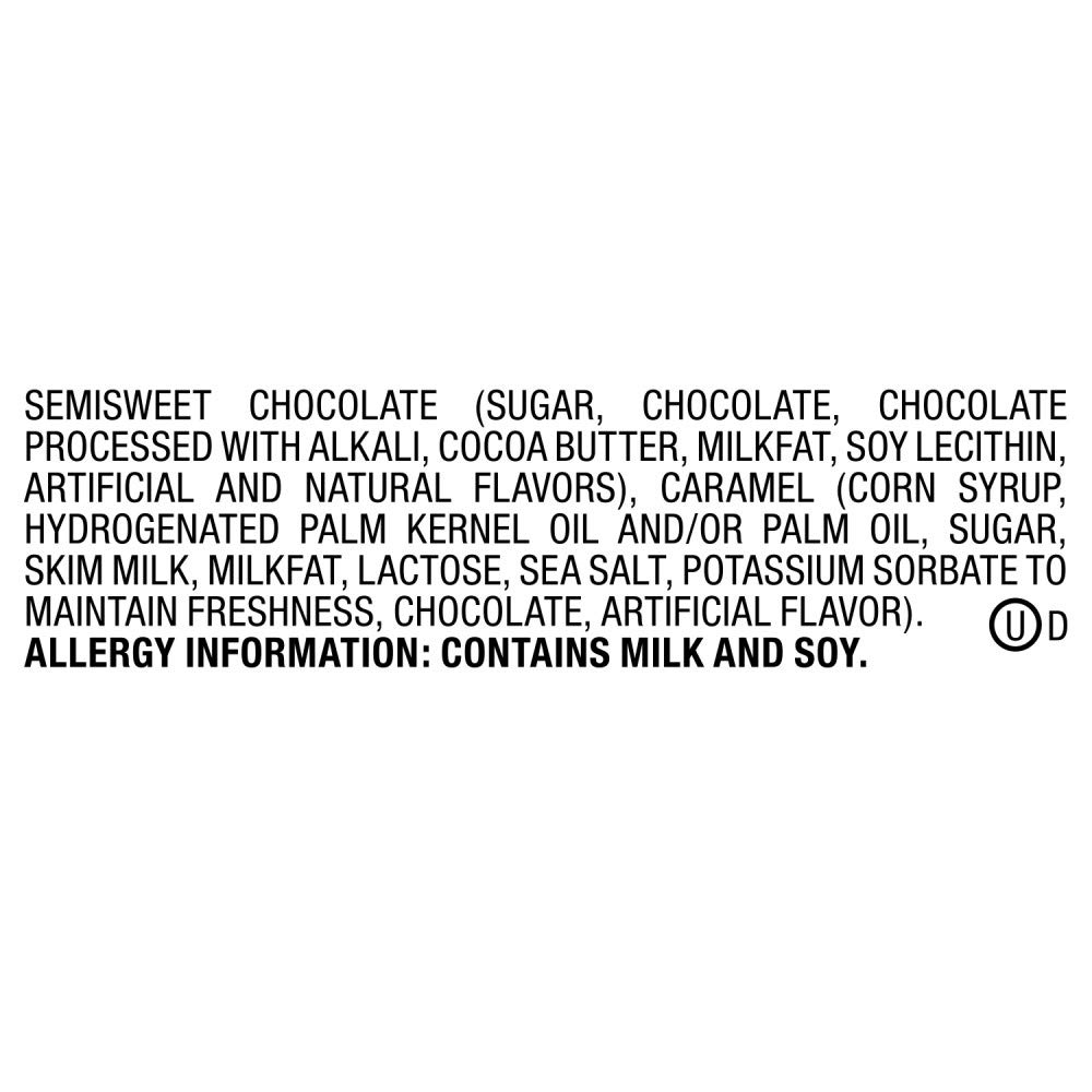 DOVE PROMISES Sea Salt & Caramel Dark Chocolate Candy Bag, 7.61 oz (216g) - Gourmet Chocolate Treats for Gifts, Parties & Dessert Lovers