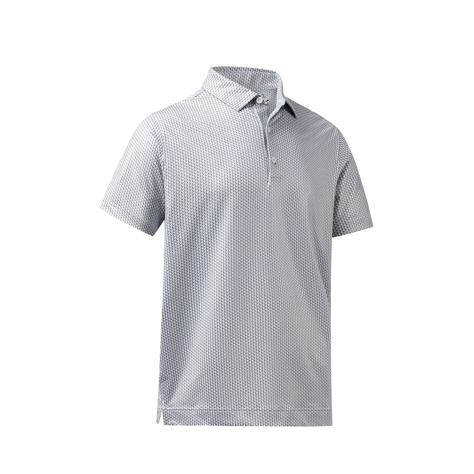 DEOLAX Men's Fashion Print Golf Polo Shirts - Quick Dry, Moisture Wicking, Short Sleeve, Funny Design - Perfect for Golf, Casual Wear & Outdoor Activities