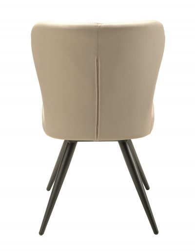 Amelie Lite Taupe Upholstered Accent Chair - Stylish and Comfortable Seating for Living Room, Bedroom, or Office