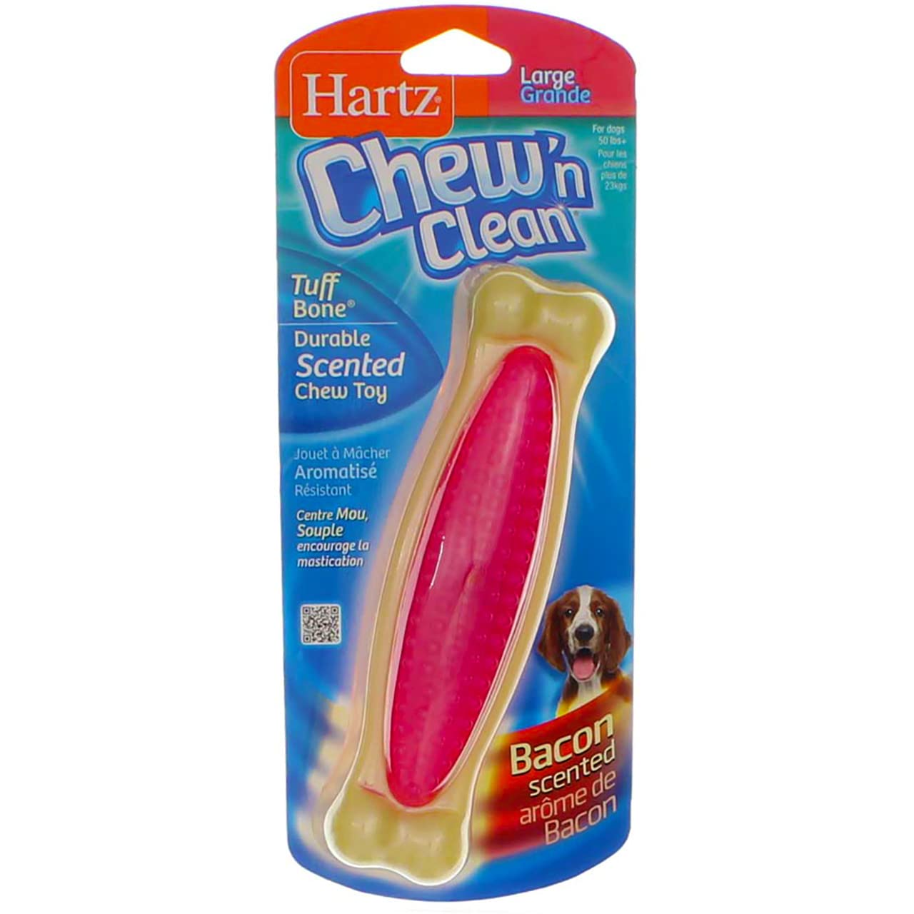 **Durable CNC Tuff Bone Large Dog Chew Toy - Long-Lasting Chew for Aggressive Chewers, Teeth Cleaning & Mental Stimulation - Perfect for Large Breed Dogs, Puppy Training & Playtime**