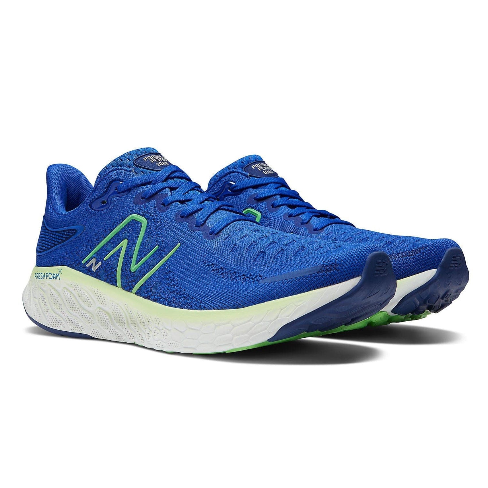 New Balance Fresh Foam X 1080v12 Men's Running Shoes - Lightweight Cushioned Sneakers for Marathon Training & Daily Jogging