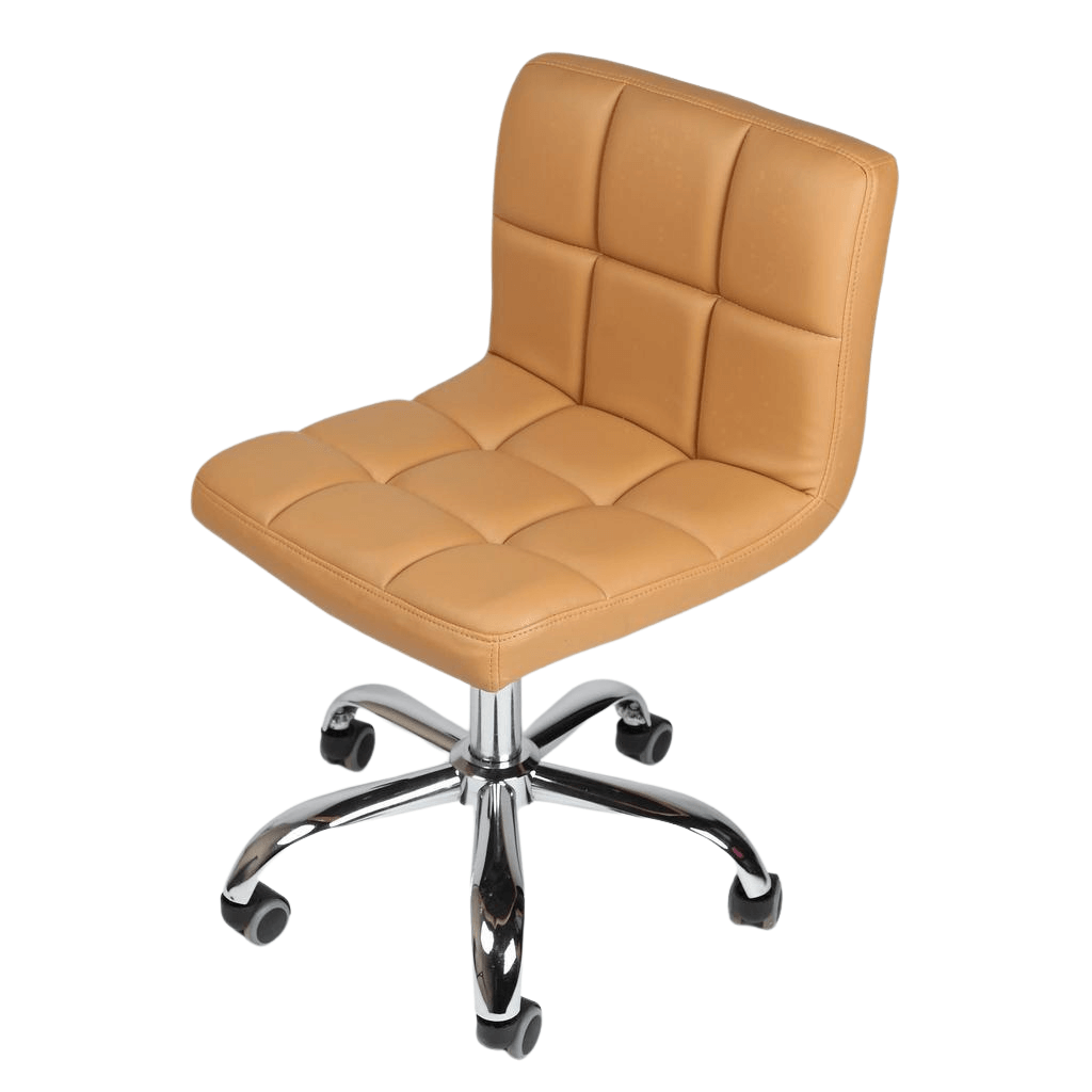 J&A Professional Salon Stool for Cookie, Manicure & Pedicure Technicians - Adjustable Height, Ergonomic Design for Comfortable Nail & Beauty Services