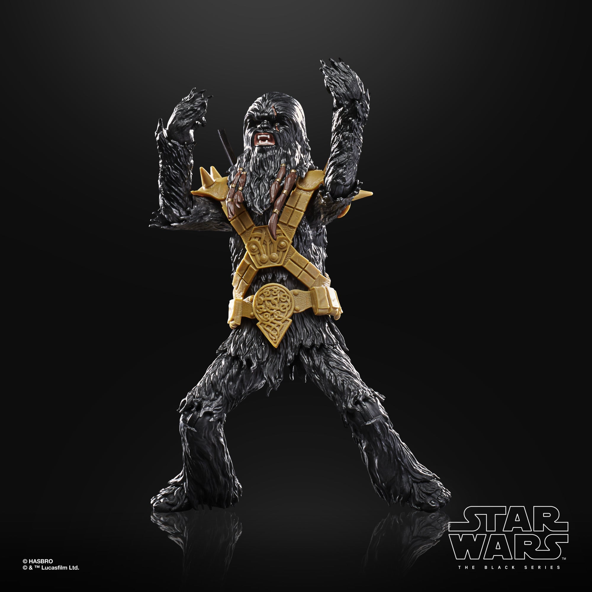 Star Wars The Black Series Black Krrsantan 6-Inch Action Figure - Premium Collectible Toy for Fans & Display, Perfect for Gift Giving & Star Wars Collections