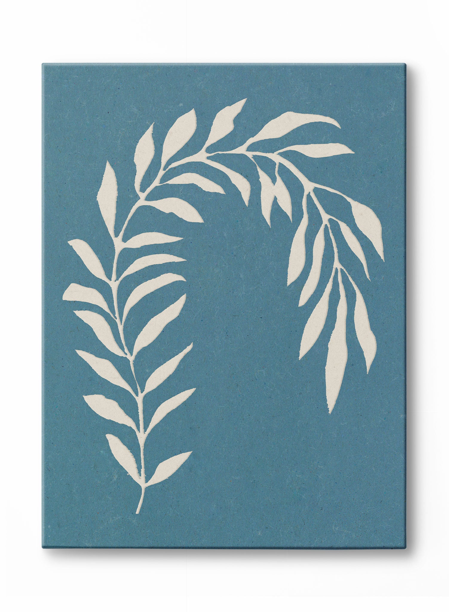Papercut Maidenhair Fern Art Print - Botanical Wall Decor for Home & Office - Perfect for Living Room, Bedroom or Workspace Aesthetics