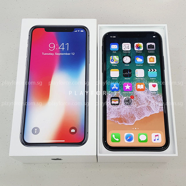 Apple iPhone X 256GB Space Gray Unlocked Smartphone with AppleCare - Perfect for Business, Travel & Daily Use