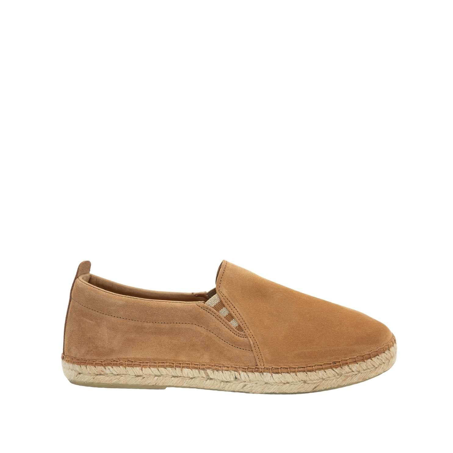 Men's Split Leather Flat Espadrilles - Comfortable Casual Shoes for Summer | Beach, Vacation & Everyday Wear