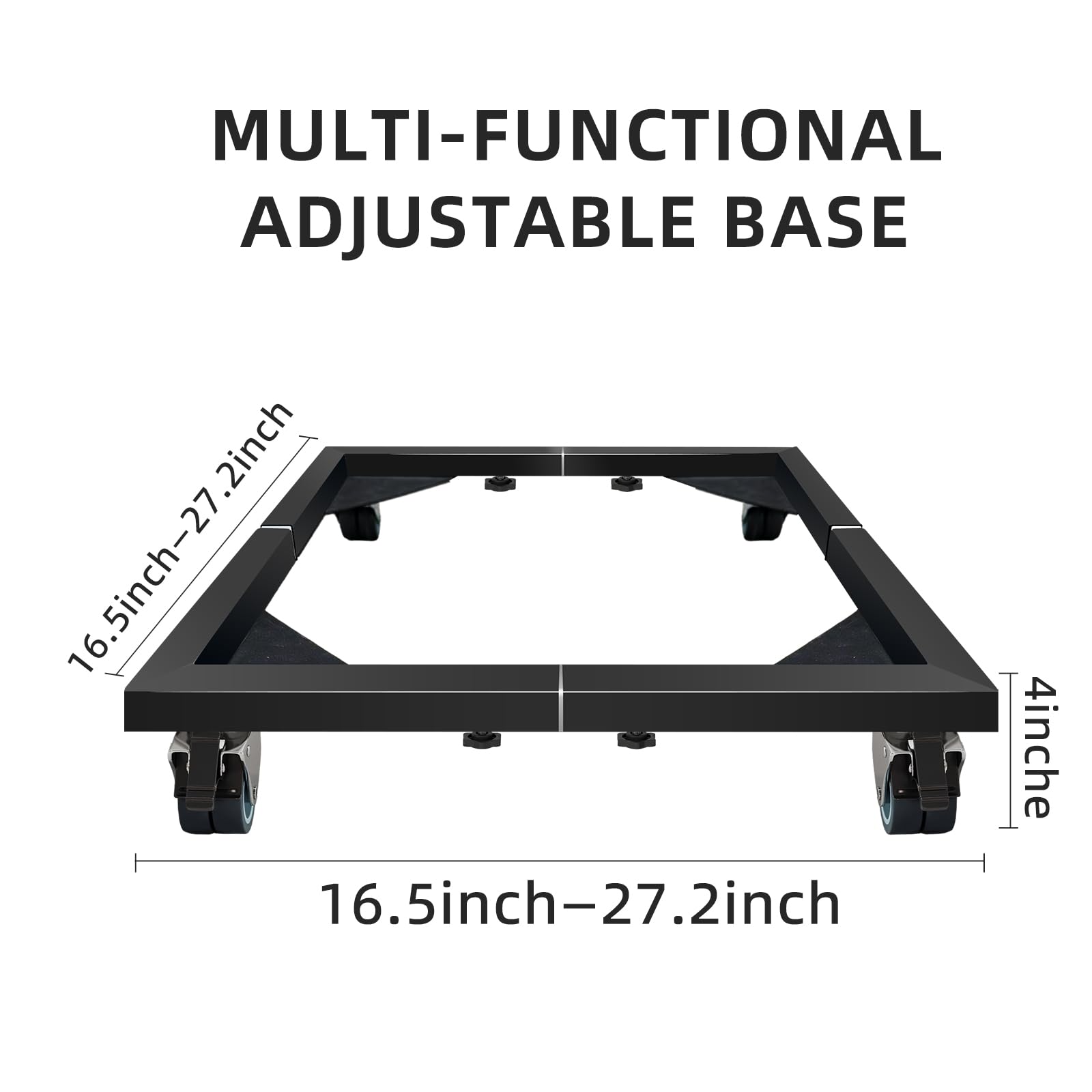 Heavy Duty All Steel Universal Smoker Stand for Electric, Vertical & Digital Smokers - Portable Base for Outdoor BBQ, Grilling & Backyard Cooking