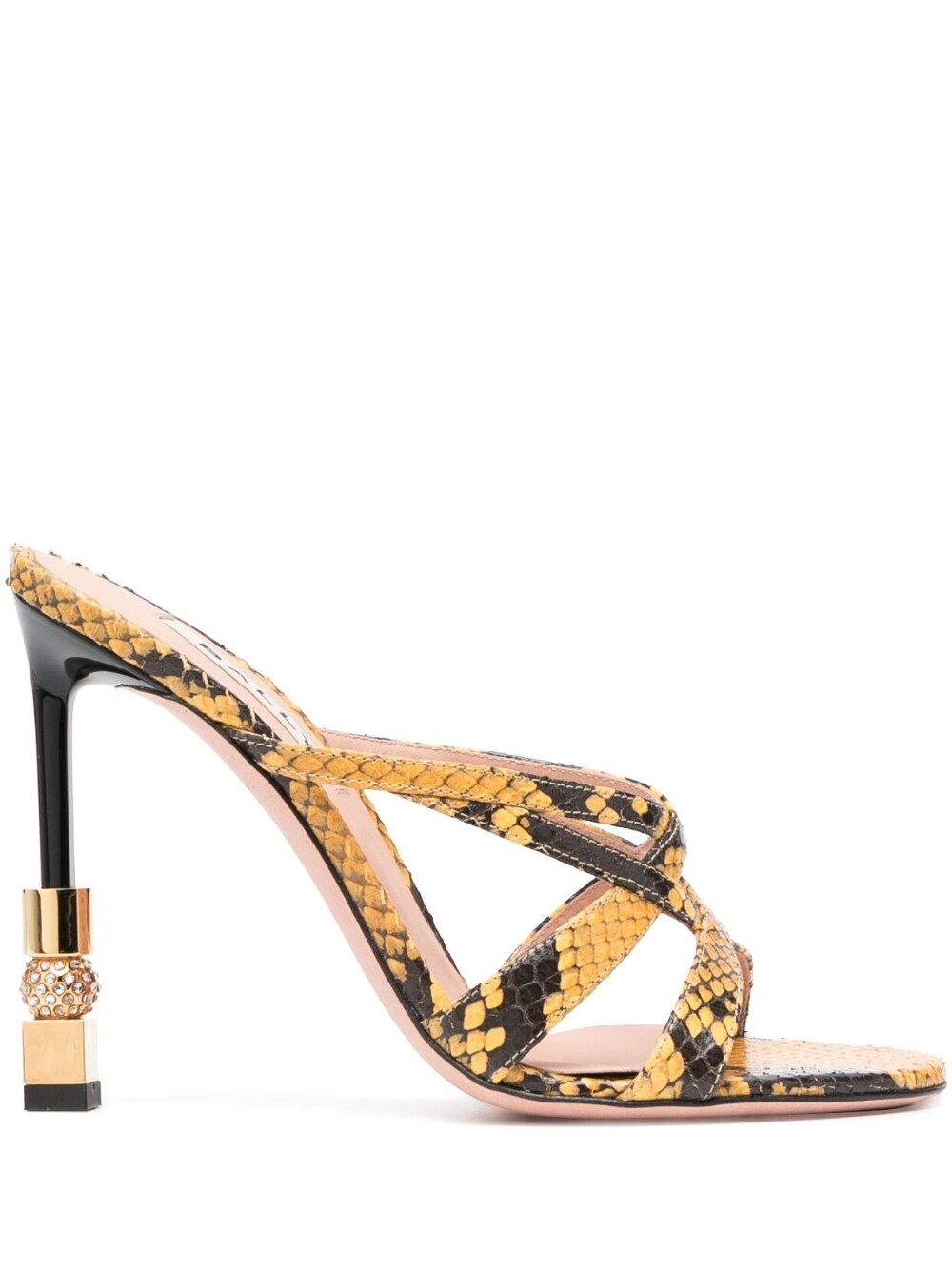 Bally Women's Yellow Leather Sandals - Comfortable & Stylish Summer Casual Shoes for Beach, Walking & Outdoor Activities