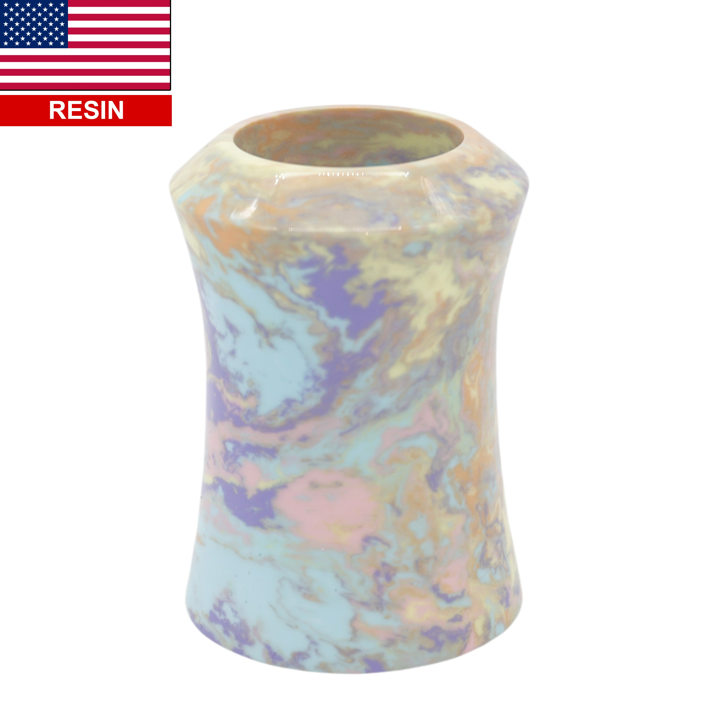 Handmade Spring Pastel Tie Dye Shaving Brush Handle - Fits 24mm & 26mm Knots - Perfect for Wet Shaving & Grooming Gifts