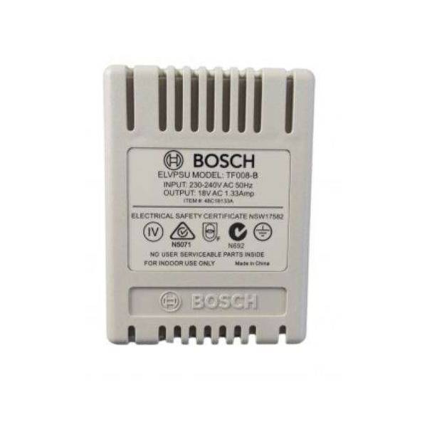 Bosch TF008 B Power Supply Transformer 18VAC 1.33A 3-Wire - Compatible with Security Cameras, Doorbells & Low Voltage Lighting Systems