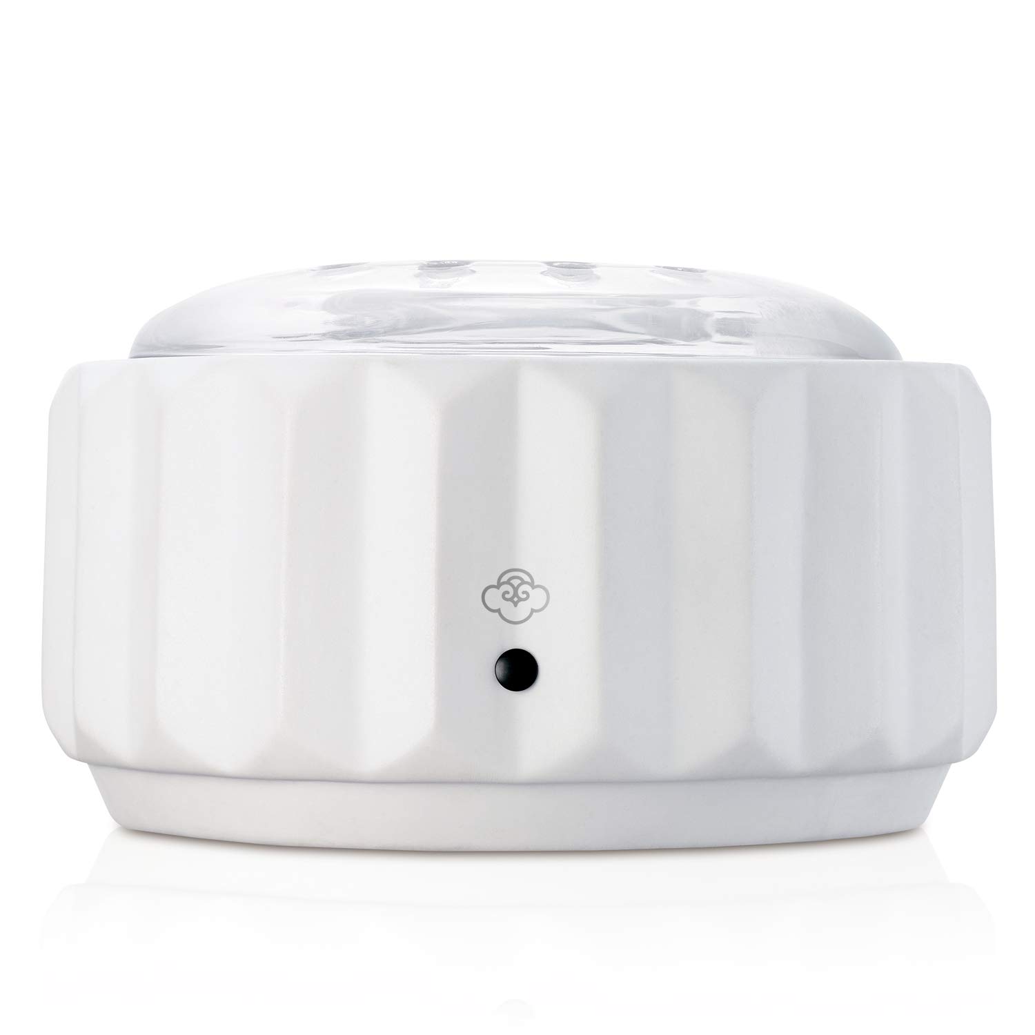 Serene House Axis White Aromatherapy Essential Oil Diffuser - Perfect for Home, Office, and Spa Relaxation