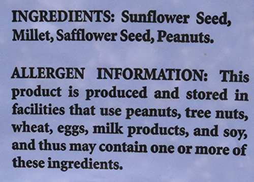 Premium Wild Bird Food - 5 Lb Bag | Nutritious Seed Mix for Songbirds | Attract Finches, Cardinals & Bluebirds to Your Backyard Garden