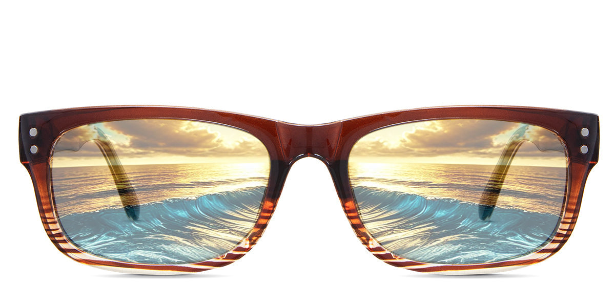 Aitana Women's Prescription Tinted Glasses - Stylish & UV Protection for Daily Wear, Reading, and Outdoor Activities