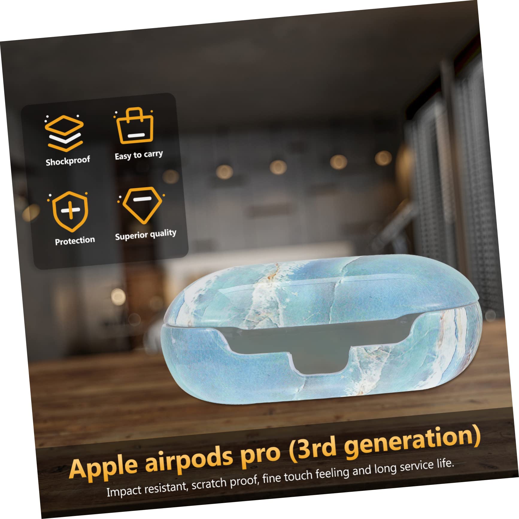 Mikikit 3-Pack Beautiful Headphone Case - Anti-Fall Protective Storage Holder for Headsets & Earphones | Perfect for Travel, Office, and Home Organization