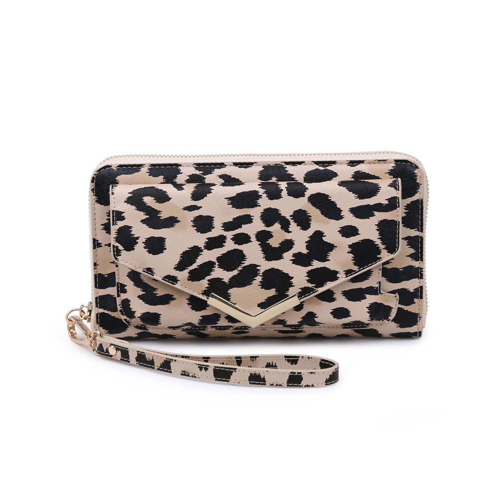 Tessi Leopard Print Wallet for Women - Stylish & Durable Leather Card Holder - Perfect for Everyday Use, Travel & Gift Giving