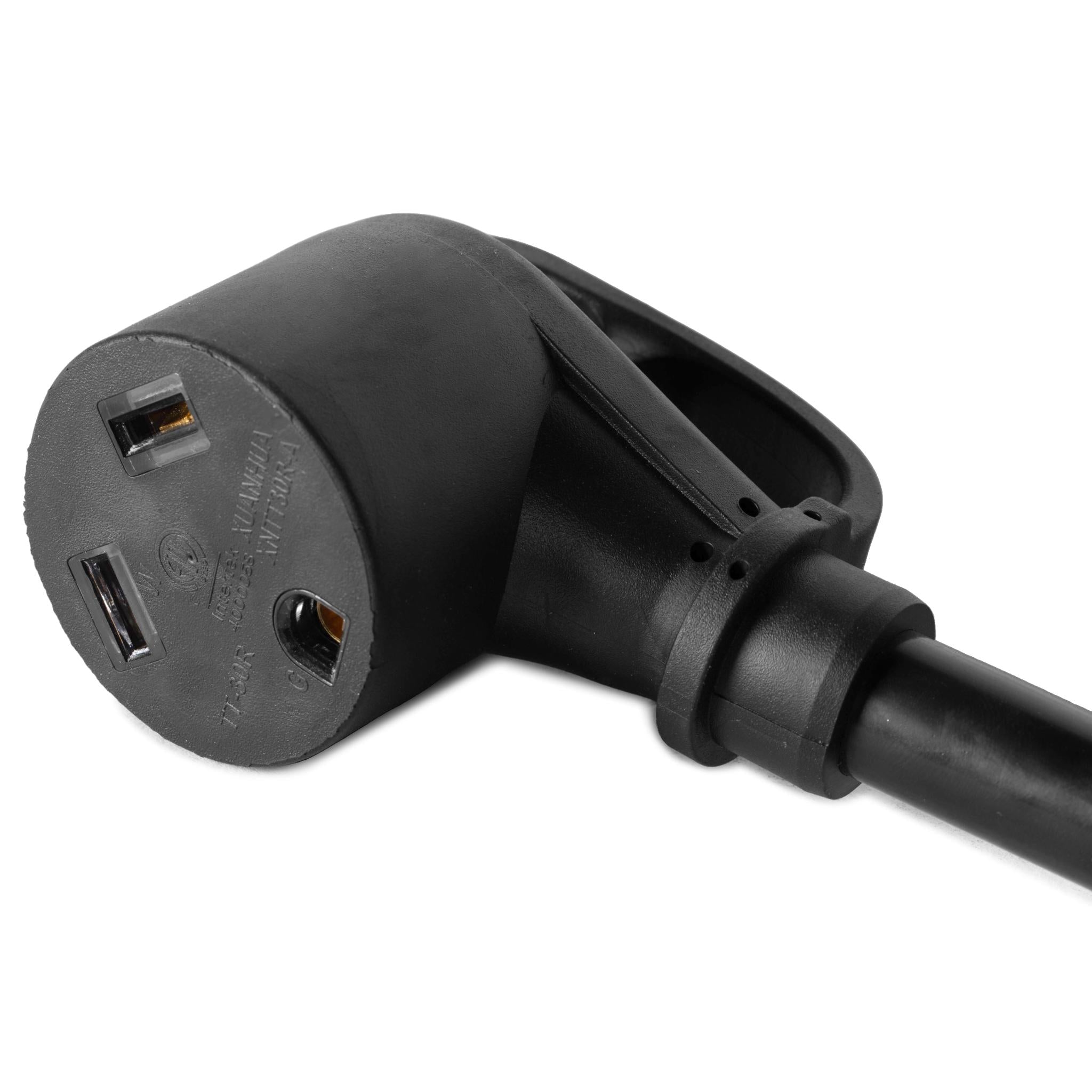 WEN PC1430 50 Amp NEMA 14-50P to 30 Amp NEMA TT-30R RV Power Adapter Cord - 1 Foot Heavy Duty Extension for Campers & Travel Trailers - Perfect for RV Parks & Outdoor Power Needs