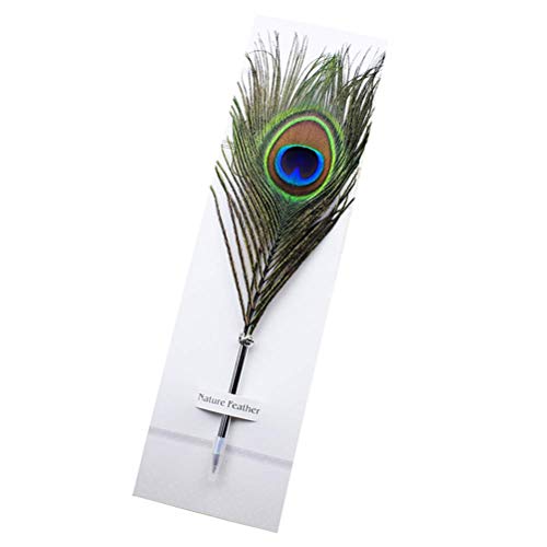 1* Peacock feather ballpoint pen