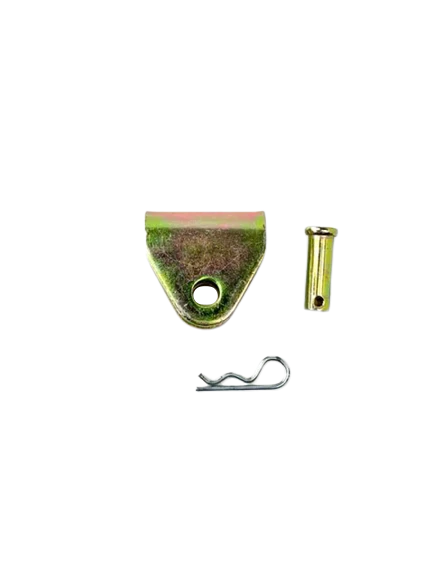 Stainless Steel U Bracket Chain Connector for 2 Ratchet Handles - Heavy Duty Tie Down Straps Accessories for Truck, Trailer & Cargo Securing