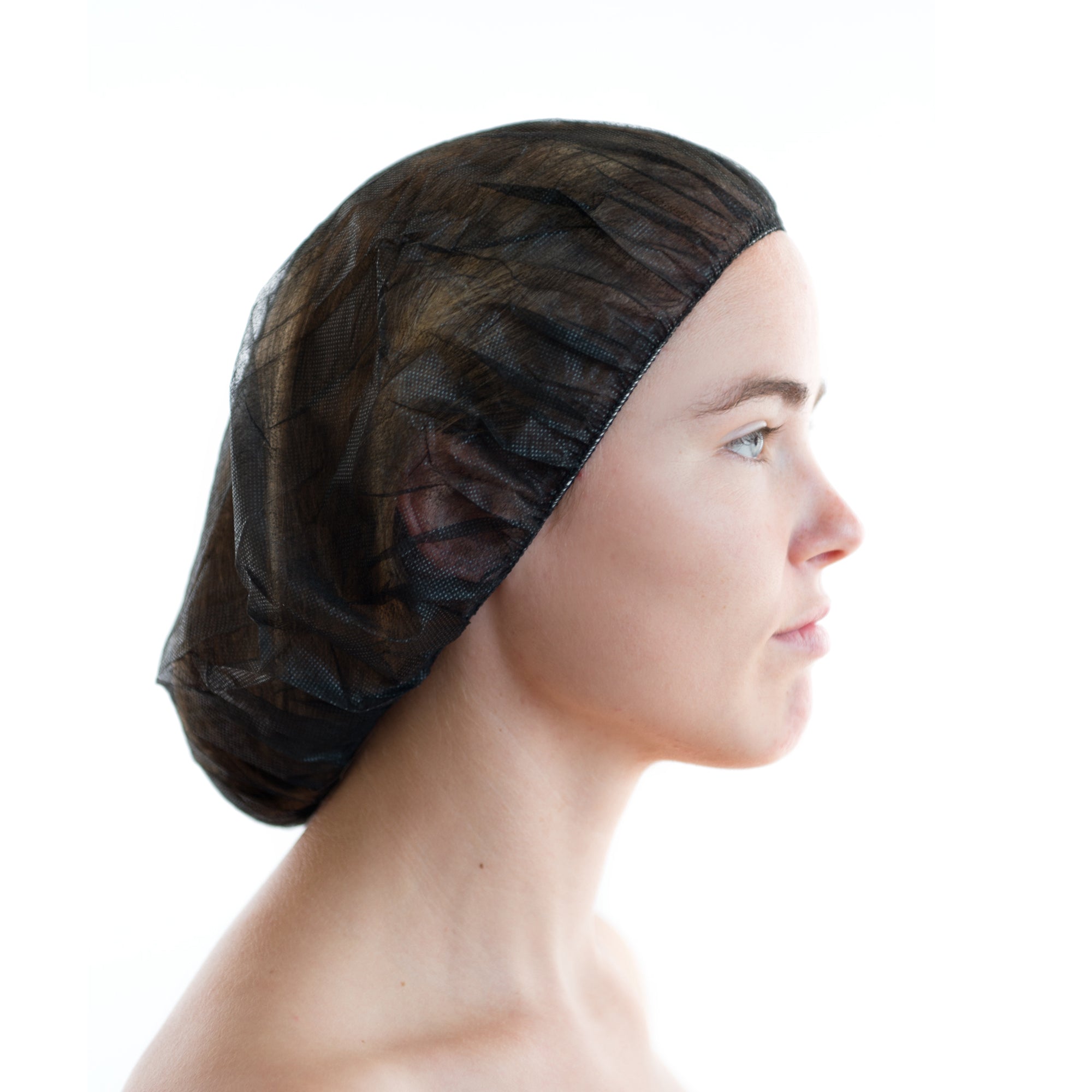 Canyon Rose Bouffant Cap - 100 Count Disposable Hair Nets for Salon, Food Service & Healthcare - Perfect for Restaurants, Hospitals & Beauty Professionals