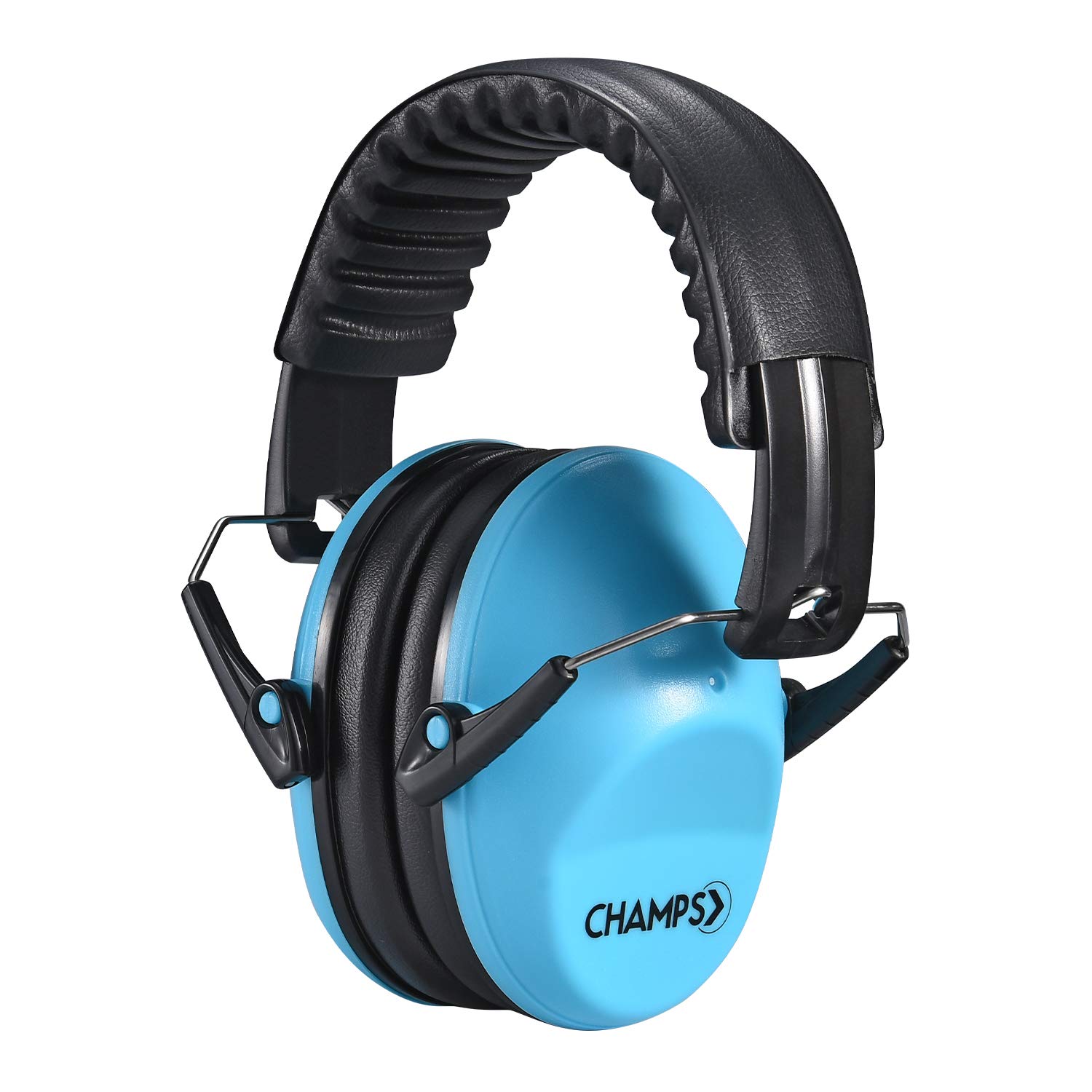 Noise Cancelling Ear Muffs for Kids & Toddlers - NRR 25dB Safety Hearing Protection Headphones for Air Shows, Concerts, Fireworks & Study - Comfortable Noise Reduction Earmuffs for Children & Teens [Blue] - Perfect for School, Travel, and Loud Events