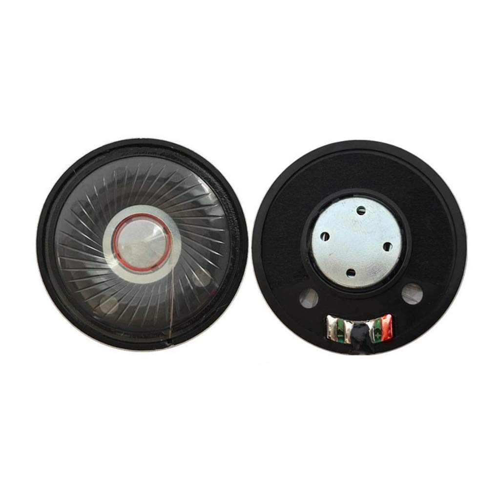 2PCS 50mm HiFi Headphone Speaker Drivers 32 Ohm 112dB Replacement Parts for Headset Repair - Perfect for Audiophiles & DIY Enthusiasts