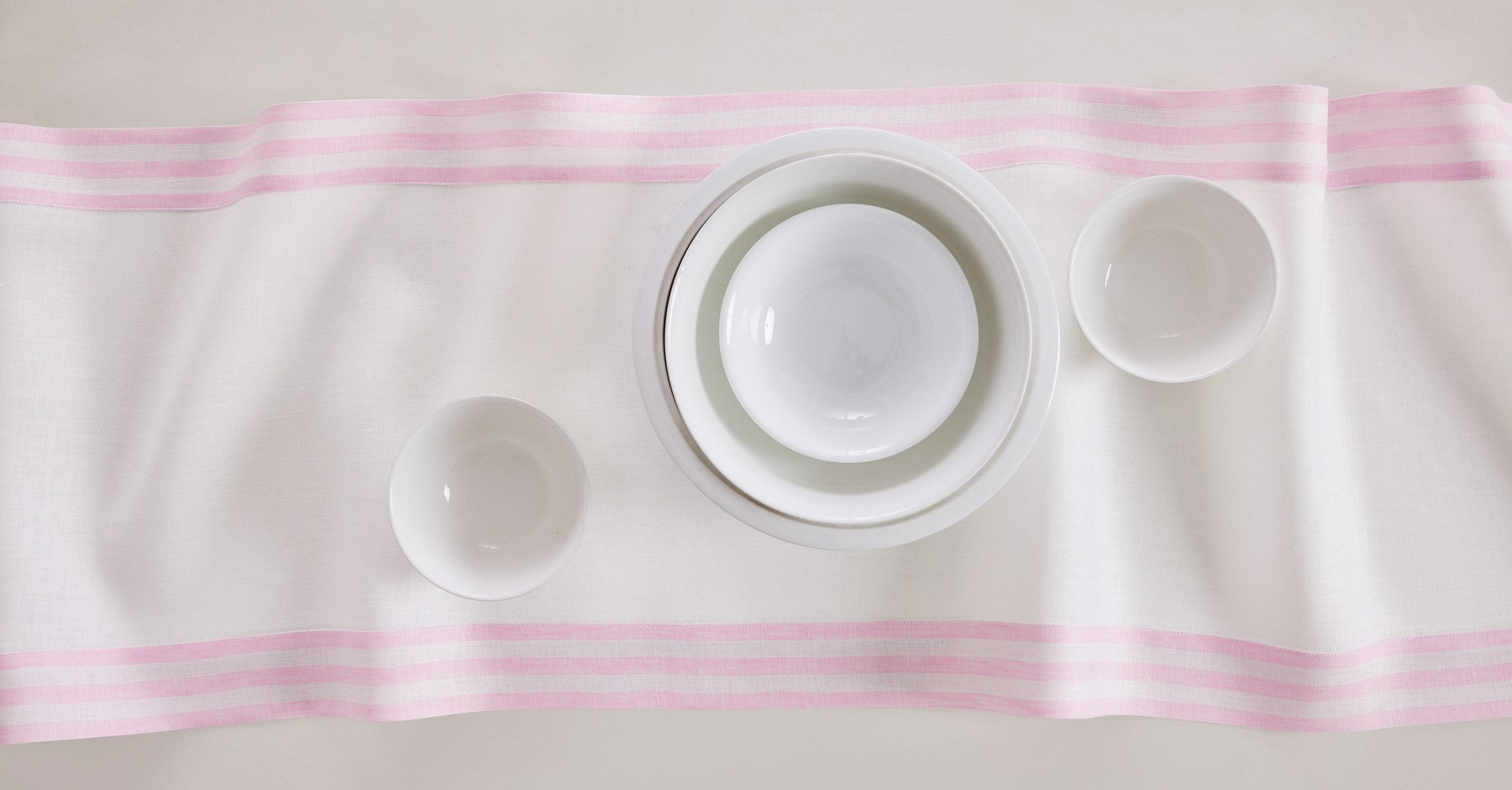 Elegant Mila Table Runner - Premium Linen Dining Decor for Weddings, Holidays & Everyday Use