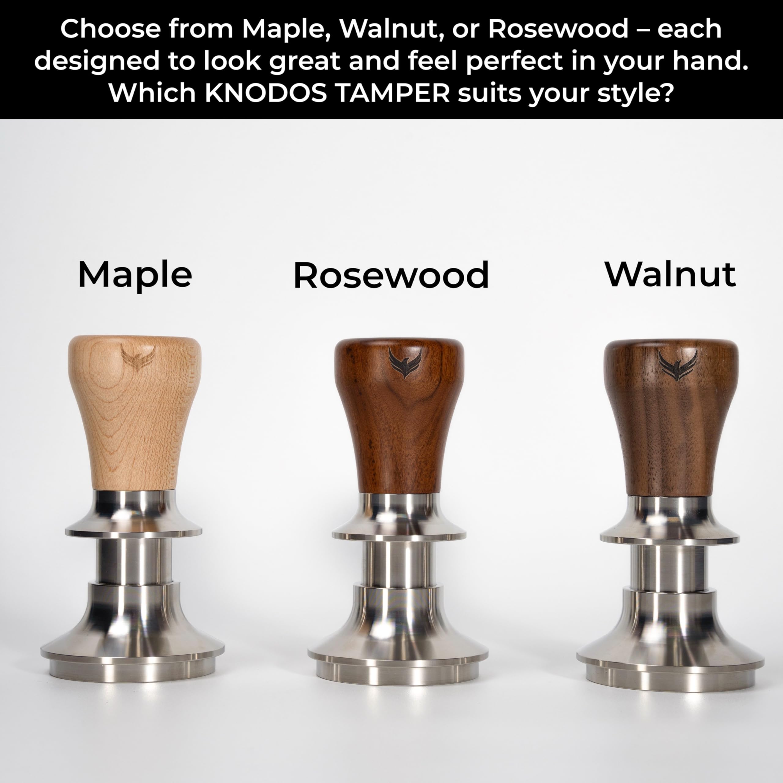 54mm Calibrated Espresso Tamper for Breville Machines - Auto-Leveling 30lb Spring Loaded Design with Stainless Steel Ripple Base - Perfect for Home Baristas & Coffee Shops