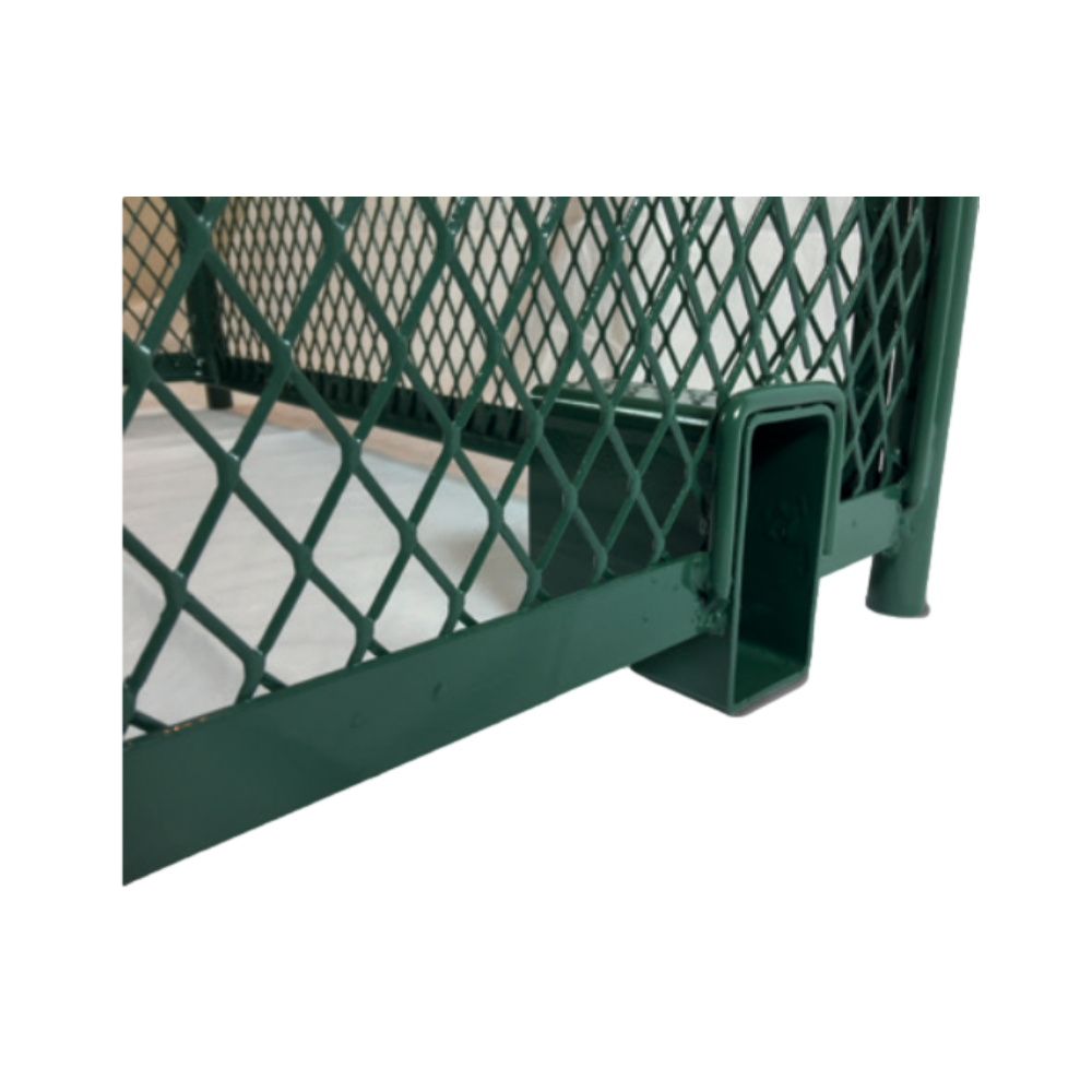 Econo Cage Backflow Enclosure - 30x13x30 Inch Green Expanded Metal Lift-Off Cover | Durable Backflow Preventer Protection for Outdoor Plumbing & Irrigation Systems | Weather-Resistant Utility Box for Water Meters & Valves