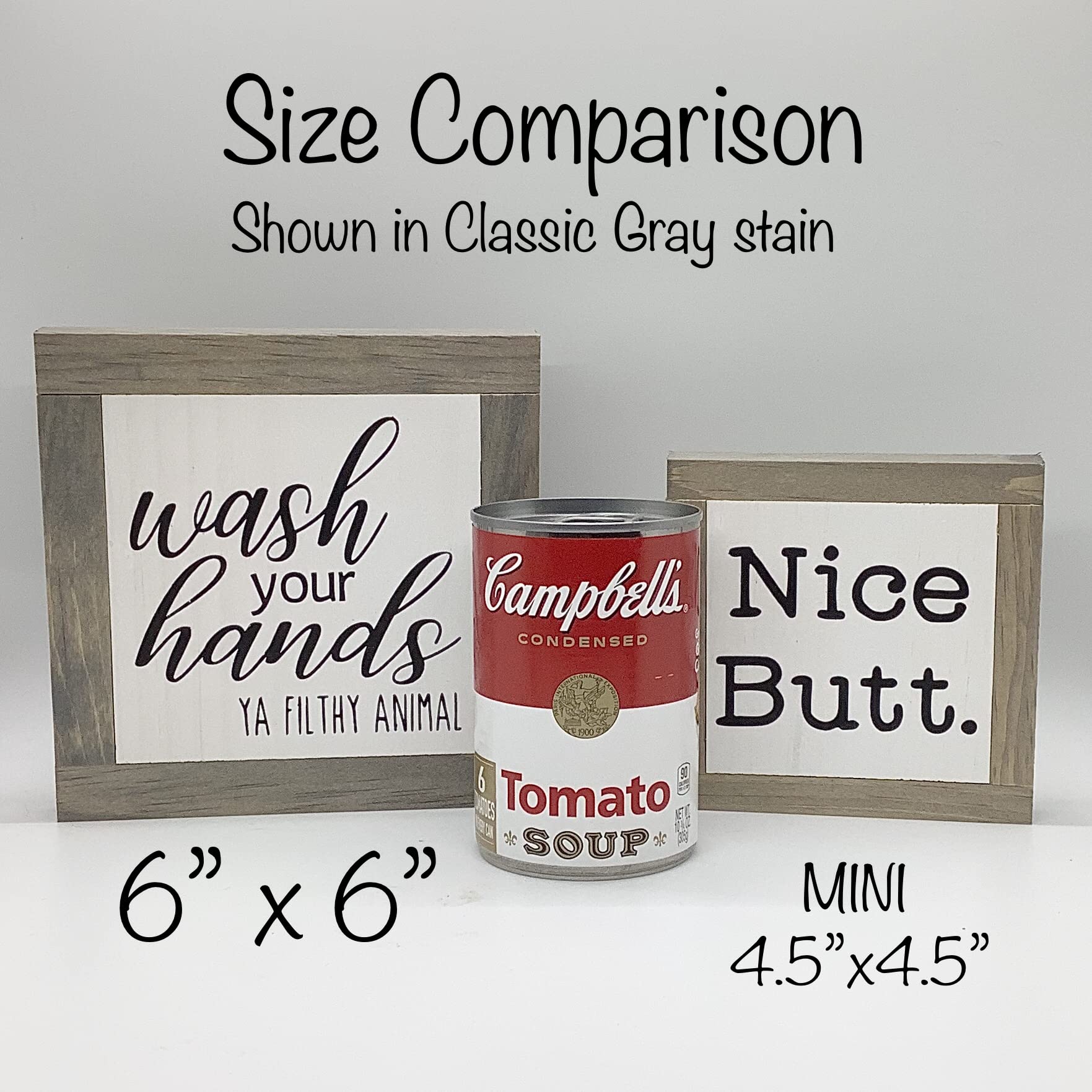 Bathroom Wood Sign - Splish Splash Restroom Decor for Kids & Home - Handmade Small Wooden Wall Art by Bog Road Designs - Perfect for Nursery, Kids Bathroom & Farmhouse Decor