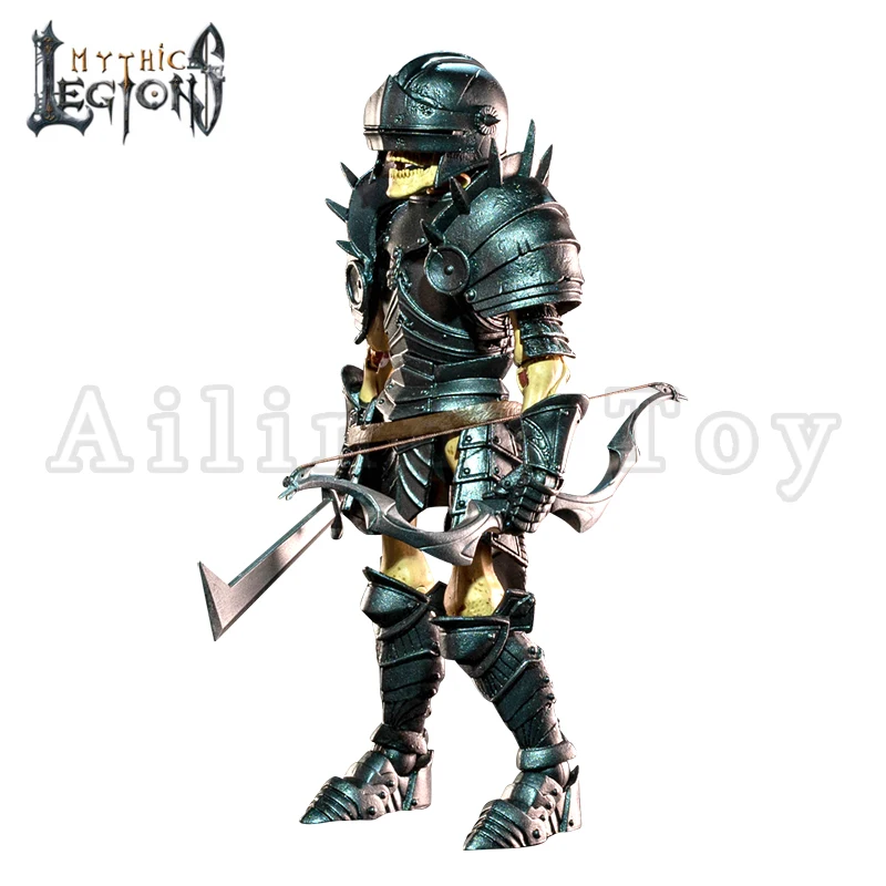 Four Horsemen Studio Mythic Legions 1/12 Scale 6-Inch Deluxe Skeleton Action Figure - Legion Builders Series 1 - Perfect for Collectors, Display, and Fantasy Role-Playing Games